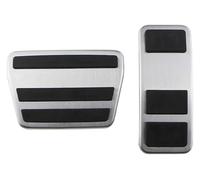 pedal de freno de pedal Para Ecosport 2012-2023 Para Fiesta MK8 2013-2023 Para Puma 2019-2023 Cubiertas Para Pedales Freno Acelerador Accesorios Acero Inoxidable Para Coche(AT)