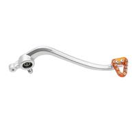 Pedal de Freno de pie Trasero Compatible con TC TE TX FC FE FX FS125-501 SX SXF EXC EXCF XC XCF XCW Modo Moto MODELES 2008 2016 Reemplazo del Mercado de Accesorios(Silver Orange 01)