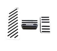 Pedal De Freno Para CRV Para CR-V 2017-2022 Pedales Pie Coche Almohadillas Antideslizantes Pedal Estilo Acelerador Acero Inoxidable Accesorios(Sliver 3pcs)