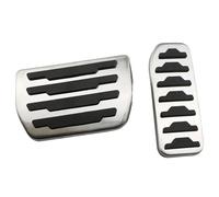Pedal De Freno Para Jaguar Para E-Pace Para Epace 2017-2021 Carmilla Pedales Coche Freno Automóvil Pedal Acelerador Cubiertas Protección(AT Style)