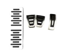 Pedal De Freno Para Macan Para Para S 2019-2022 LHD Placa De Reposapiés Coche Acelerador Almohadillas Cubierta Pedal Freno Combustible(Manual 4pcs)