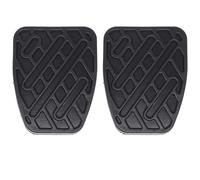 Pedal De Freno Para Nissan Para Qashqai Para J10 2007-2013 Cubiertas Almohadilla Pedal Embrague Freno Goma Negra Coche 46531JD00A(2Pc)