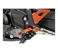 PEDAL DE FRENO REGULABLE PUIG KTM DUKE 990 R 24-25 NARANJA
