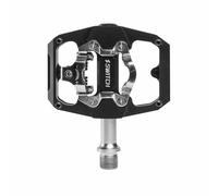 Pedal de grava - MTB plato interruptor automático o estándar aluminio CNC negr