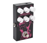 Pedal de Guitarra, 9 Selecciones de Tonos Diferentes Pedal de Efecto de Guitarra Elctrica Ajustador de Ecualizador de 3 Niveles Mini de Efecto Adecuado para Varios Gneros
