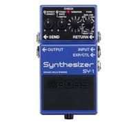 Pedal de guitarra BOSS SY-1 Synthesizer - 121 sonidos polifónicos de respuesta ultrasensible con sencilla experiencia sin configuración