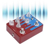 Pedal de Guitarra, CP-68 DC9V Distorsión Retardo Pedal de Efecto de Guitarra Pedal de Guitarra Multiefectos Pedal de Distorsión de Guitarra Accesorios de Guitarra Eléctrica para