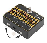 Pedal de guitarra de diseño de bypass verdadero Zenithaur, efectos de ecualizador de ecualización de 10 bandas, actividad silenciosa, carcasa de metal, sonido personalizable para