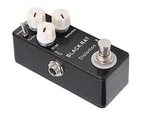 Pedal De Guitarra De Distorsión, Accesorios De Efecto único De Efector Eléctrico Con Accesorios De Interruptor De Derivación Verdadero Para Guitarra Eléctrica
