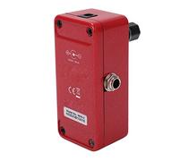 Pedal de Guitarra de Distorsión, Rojo, sin Distorsiones de Ruido, Paquete de Metal para Guitarras Eléctricas