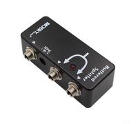 Pedal de guitarra divisor, divisor amortiguado que conserva el tono del dispositivo de rendimiento con señal clara y potente versátil para efectos