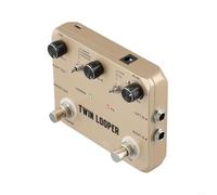 Pedal de guitarra eléctrica multifunción con 11 ajustes de reproducción y verdadero bypass para un rendimiento de alta fidelidad