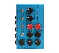 Pedal de guitarra eléctrica para amplificador mosky para modelador con salida de auriculares, amplificador portátil para escenario de práctica, color negro