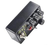Pedal de guitarra eléctrica que ofrece un tono de distorsión FUZZ grande con implementación de circuito Big Muff PI con tono de volumen y opciones de selección de cuatro modos