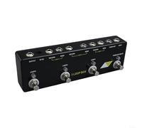 Pedal de guitarra MOSKYaudio de 3 bucles con bucle de derivación real y colocación de entrada flexible para configuración personalizada del pedal