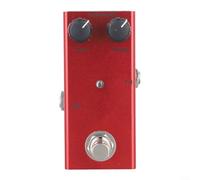 Pedal de guitarra multiefecto con distorsión, retardo, coro, trémolo y sobremarcha, procesador digital analógico para guitarra eléctrica, Stompbox de metal portátil (E)