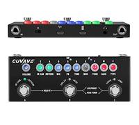 Pedal de guitarra multiefectos, pedal de guitarra de bebé, multiefectos, pedal de retardo de coro, pedal de efecto reverberación Phaser