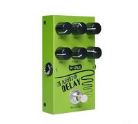 Pedal de guitarra para M-vave, Pedal de efecto de retardo clásico Circuito analógico verde USB 600Ms Delay True Bypass Metal Shell Pedal de guitarra