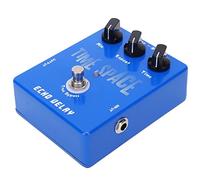 Pedal de Guitarra, Pedal de Guitarra Eléctrica DC 9V Echo Square Delay Pedal con Efecto Eco para Guitarra Eléctrica