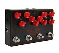 Pedal DE Guitarra Sintetizador MULTIEFECTOS con DELAY Chorus Loop Overdrive para MÚSICOS