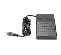 Pedal de Interruptor Fotoeléctrico Duradero de un Pie, Ratón de Teclado Programable con Interfaz USB A, para Juegos, Configuración de Clave de Transcripción,