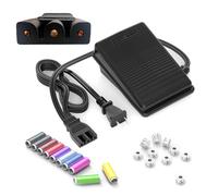 Pedal de máquina de Coser y Cable de alimentación para Cantante, Compatible con Singer 359102-001 2263 4423 e99670 8280 44s 4452 2277 4411 3116 3337 1304 m3220 3342