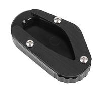 Pedal de motocicleta Almohadilla para soporte de motocicleta soporte lateral para motocicleta almohadilla de ampliación extensión de soporte para TRI-UMPH Bonneville T100 / T120(negro)