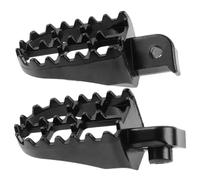 Pedal de Motocicleta para F 800 ST para G 450 X para G 650 GS para HP 2 Reposapiés Estriberas Pedal Reposapiés Moto(Black)