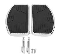 Pedal de Motocicleta, Placa de Reposapiés, Goma y Hierro, Compatible con Shadow VT400 / 750 97-03 - Instalación Fácil, Durable y Cómodo para Conducir Largo Tiempo