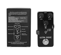Pedal de overdrive multifuncional, adecuado para músicos que buscan un sonido vintage con controles simples y construcción robusta para actuaciones en vivo