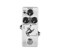 Pedal de Overdrives para guitarra multiusos que ofrece aumentos suaves y limpios hasta crujidos gruesos, ajustable para varios estilos de música Pedal de efectos de guitarra Overdrives