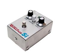 Pedal de pelusa hecho a mano, pedal de guitarra clásica con distorsión de fuzz, pelusa legendaria, True Bypass, DC 9V, pedal para guitarra eléctrica, color gris plateado