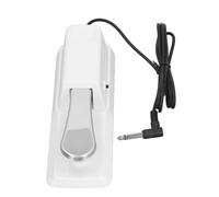 Pedal de Pie de Mantenimiento Universal, Interruptor de Pedal de Teclado de Piano de Alta Sensibilidad para Todos los Instrumentos Electrnicos con Funcin de Sostenimiento (WHITE