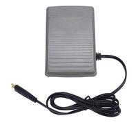 Pedal de pie para máquina de coser, pedal de pie duradero para máquina de coser, fácil de usar, reemplazo para modelos blancos de vikingos con diseño no deslizante, adecuado para 4123141-01