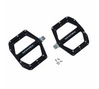 Pedal de plataforma para descenso - BMX Newton negro con rodamientos de aluminio