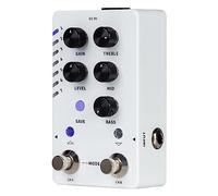 Pedal De Preamplificador Pedal De Efectos De Guitarra Digital Con 14 Ranuras Para Guardar Preestablecidas Simulación De Gabinete Incorporada Accesorios para efectos de guitarra
