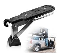 Pedal de puerta de coche, escalón universal plegable, pedal de puerta de coche con almohadillas amortiguadoras, escalón de puerta de coche para un acceso fácil al techo, para coche, Jeep, SUV, camión