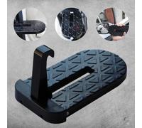 Pedal de puerta plegable, clavos multifuncionales, soporte de techo, pedal de puerta escalonado con martillo de seguridad, para soporte de techo, SUV de camión jeep RV