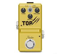 Pedal de refuerzo limpio con ecualizador de 2 bandas, mejora tu tono, sintonizador analógico vintage (A)