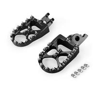 Pedal de reposapiés para Motocicleta de 57 mm de Ancho para Honda CRF450R 2002-2020 CR 125R 250R CRF 150 250 450 R X RX Rally 1000L(Black)