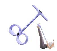 Pedal de resistencia inteligente - Pedal Resistance Band con mango, 6 tubos multifuncionales con contador digital - Ankle Puller,for Abdomen Waist Abs Arm Leg Slimming Tummy