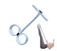 Pedal de resistencia inteligente - Pedal Resistance Band con mango, 6 tubos multifuncionales con contador digital - Ankle Puller,for Abdomen Waist Abs Arm Leg Slimming Tummy