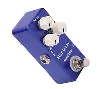 Pedal de Retardo de Guitarra, Pedal de Retardo Boss Mini Blue Delay Analógico True Bypass Pedal de Efecto de Guitarra Pedal de Retardo para Guitarras Eléctricas