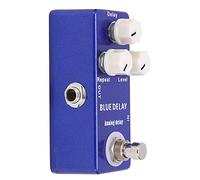 Pedal de Retardo de Guitarra, Pedal de Retardo Boss Pedal de Guitarra de Retardo Pedal de Efecto de Guitarra Mini Blue Delay Analógico True Bypass para Guitarras Eléctricas