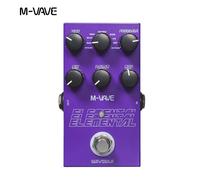 Pedal de retardo digital elemental M-vave, pedal de guitarra de retardo, soporte para modo TAP y HOLD, 9 efectos de retardo diferentes IR Box