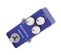 Pedal de retardo Pedal de efecto de guitarra Mini Blue Delay Analógico True Bypass Instrumento ajustable Accesorio Parte pedal analógico