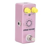 Pedal de Reverbe, Pedal de Reverberación de Guitarra con Verdadero Bypass 2 Perillas Funcionales Mejoran su Sonido de Guitarra para el bajo Eléctrico