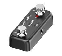 Pedal de reverberación ligero con base antideslizante, pedal doble eficiente para mejorar el control del rendimiento
