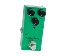 Pedal de Sobremarcha, Pedal de Guitarra Sobremarcha con un Indicador LED Vintage Overdrive Drive Boost para Músicos que Necesitan Viajar (verde oscuro)