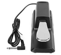 Pedal de Sostenimiento Duradero para Teclado de Piano Eléctrico Alta Compatibilidad, Diseño Metal Preciso, Almohadilla Anti -Slip Ideal para Sintetizadores y Teclados MIDI